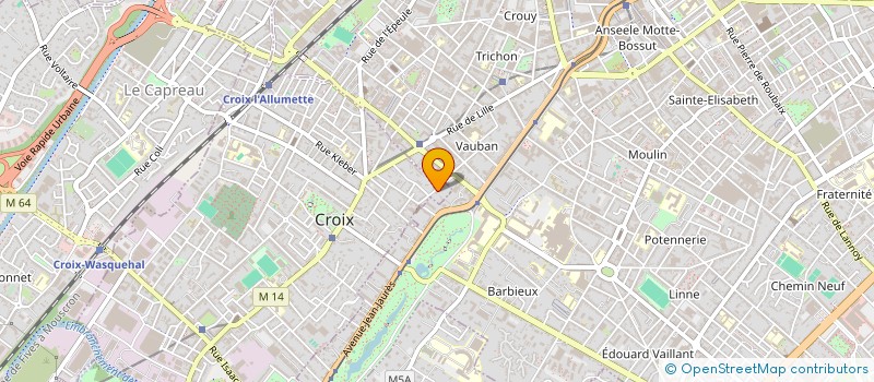 localisation de l'entreprise GROUPEMENT FORESTIER DU BOIS DE FOSSEMANANT  CROIX