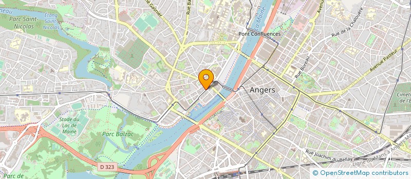 localisation de l'entreprise GROUPEMENT FORESTIER DU BOIS DE JARZE  ANGERS