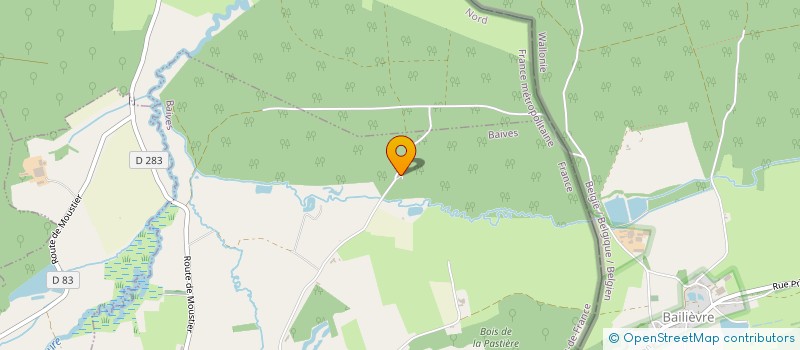 localisation de l'entreprise GROUPEMENT FORESTIER DU BOIS DE NEUMONT à BAIVES