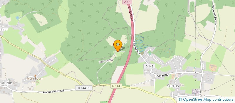 localisation de l'entreprise GROUPEMENT FORESTIER DU BOIS DE ROY  SORRUS