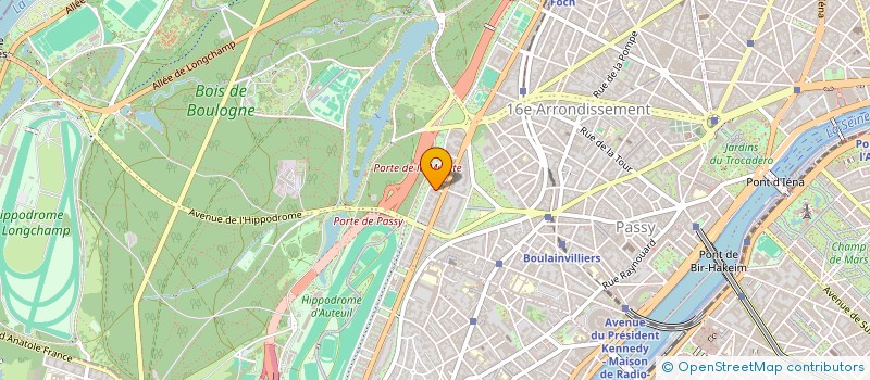 localisation de l'entreprise GROUPEMENT FORESTIER DU BOIS DE SAFE  PARIS