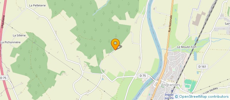 localisation de l'entreprise GROUPEMENT FORESTIER DU BOIS DES TAILLES  ANTRAN