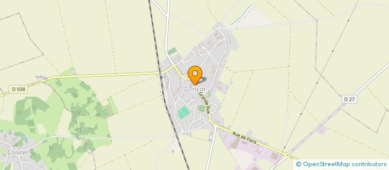 localisation de l'entreprise GROUPEMENT FORESTIER DU BOIS DU FAY  PARIS