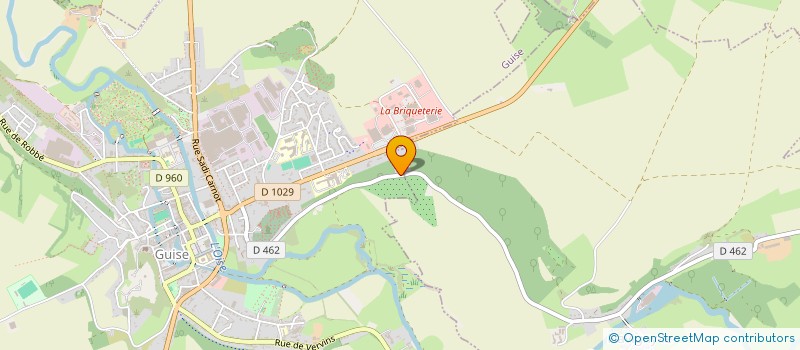 localisation de l'entreprise GROUPEMENT FORESTIER DU BOIS DU FAY  GUISE