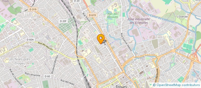 localisation de l'entreprise GROUPEMENT FORESTIER DU BOIS DU ROI  TROYES