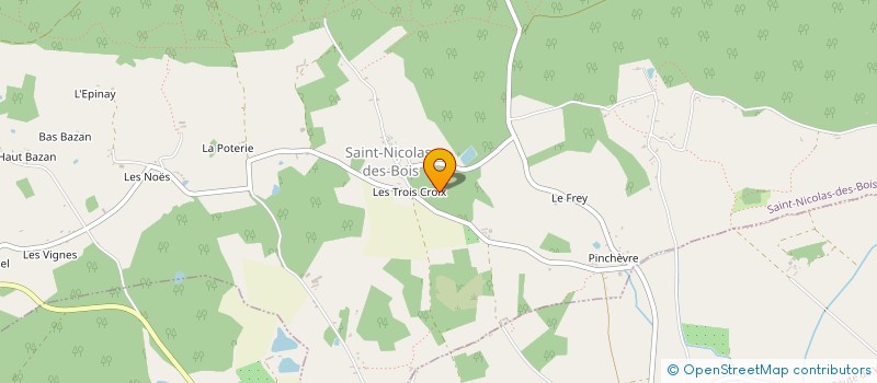 localisation de l'entreprise GROUPEMENT FORESTIER DU BOIS MAHEU à ECOUVES