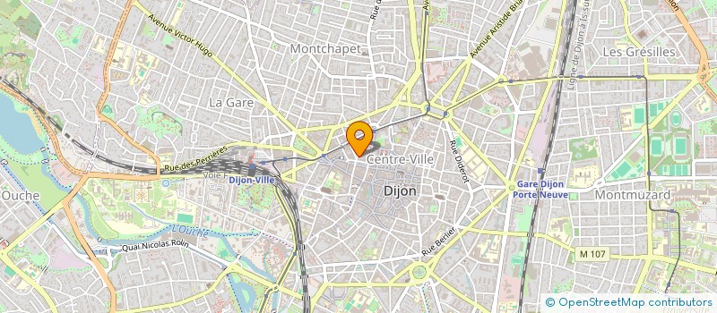 localisation de l'entreprise GROUPEMENT FORESTIER DU BOIS PAIRE  DIJON