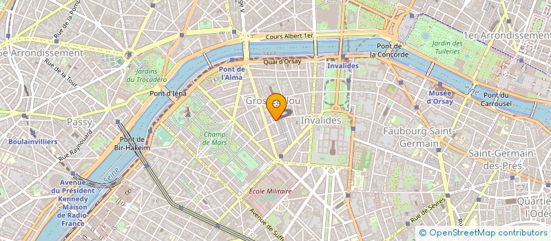 localisation de l'entreprise GROUPEMENT FORESTIER DU BOIS SOTTIER à PARIS