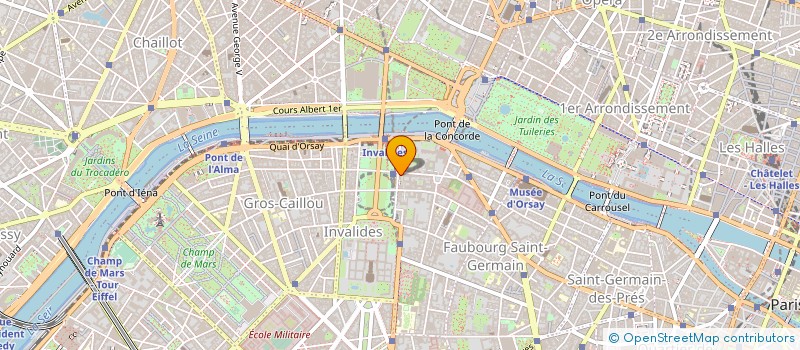 localisation de l'entreprise GROUPEMENT FORESTIER DU BOULAY à PARIS
