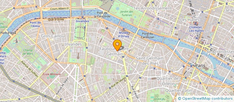 localisation de l'entreprise GROUPEMENT FORESTIER DU BRANLOUP  PARIS