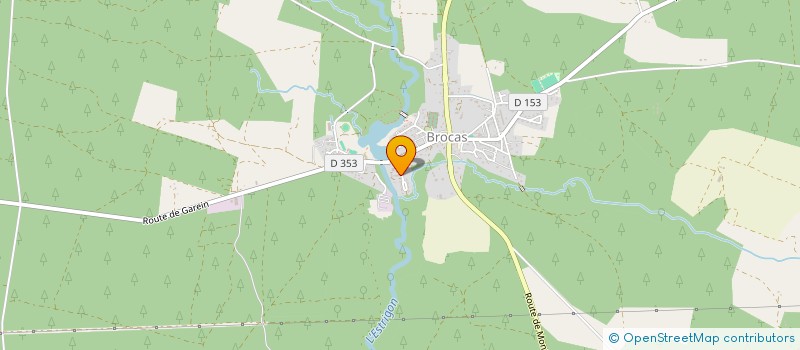localisation de l'entreprise GROUPEMENT FORESTIER DU BRET à BORDEAUX