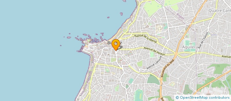 localisation de l'entreprise GROUPEMENT FORESTIER DU BROUN NORD à BIARRITZ