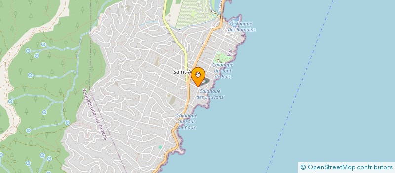 localisation de l'entreprise GROUPEMENT FORESTIER DU CAPRICORNE à FREJUS