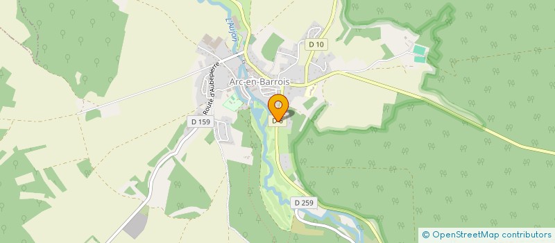 localisation de l'entreprise GROUPEMENT FORESTIER DU CHEMIN DE BUGNIERES à ARC-EN-BARROIS
