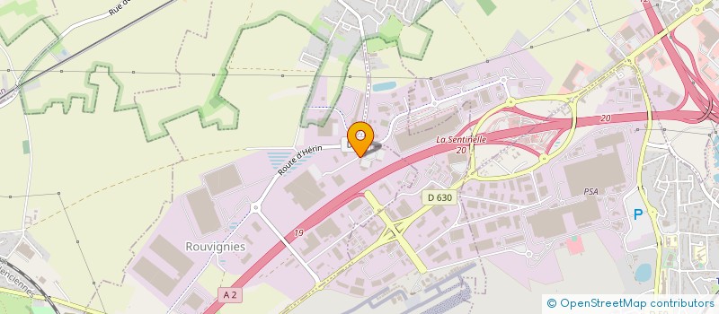 localisation de l'entreprise GROUPEMENT FORESTIER DU CHENE DES TROIS-FRERES à ROUVIGNIES