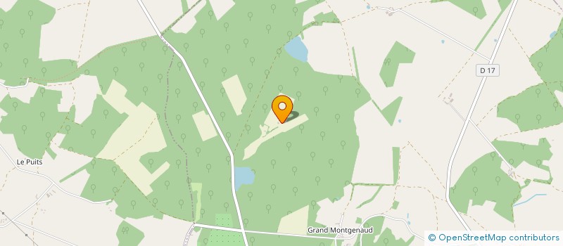 localisation de l'entreprise GROUPEMENT FORESTIER DU CHENE ROND à PALLUAU-SUR-INDRE