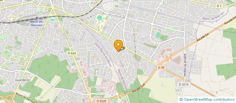 localisation de l'entreprise GROUPEMENT FORESTIER DU CHEVAL DE TROIE  MONT-DE-MARSAN