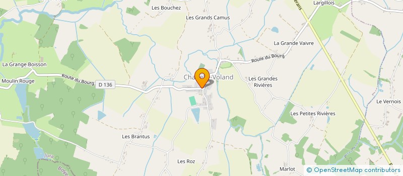 localisation de l'entreprise GROUPEMENT FORESTIER DU COLIBRI  CHAPELLE-VOLAND