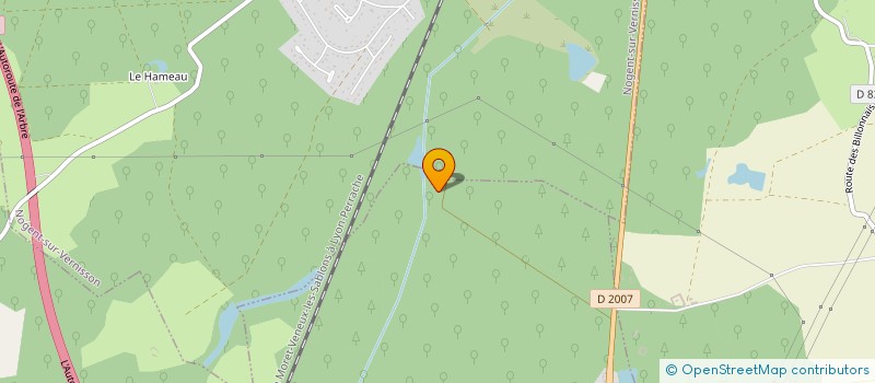 localisation de l'entreprise GROUPEMENT FORESTIER DU COURS JANVIER à NOGENT-SUR-VERNISSON