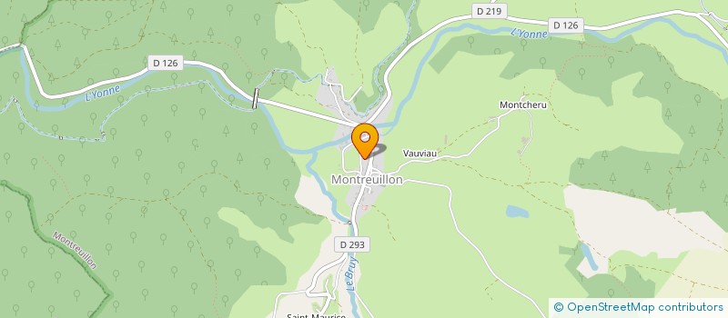 localisation de l'entreprise GROUPEMENT FORESTIER DU CREUSET à SARDY-LES-EPIRY