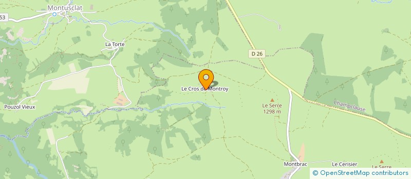 localisation de l'entreprise GROUPEMENT FORESTIER DU DOMAINE MOREL à SAINT-FRONT