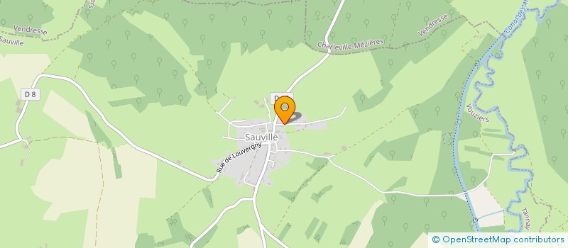 localisation de l'entreprise GROUPEMENT FORESTIER DU FAYEL à SAUVILLE
