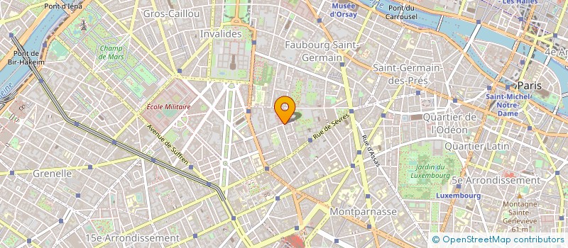 localisation de l'entreprise GROUPEMENT FORESTIER DU FIDELAIRE à PARIS