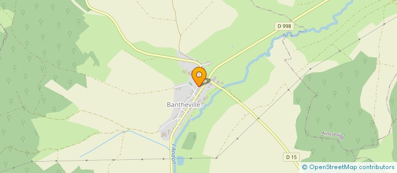 localisation de l'entreprise GROUPEMENT FORESTIER DU FOUR à BANTHEVILLE