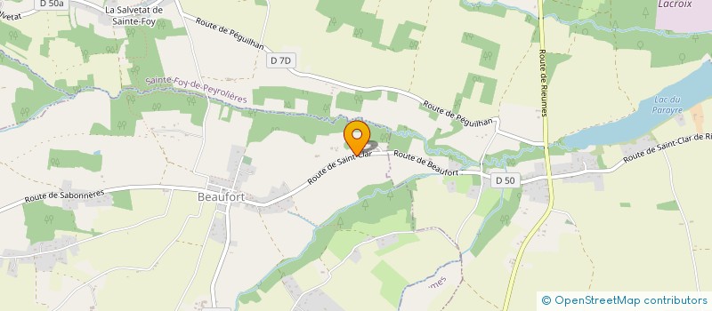 localisation de l'entreprise GROUPEMENT FORESTIER DU FRESNOY à BEAUFORT