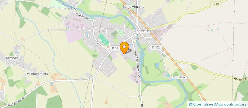 localisation de l'entreprise GROUPEMENT FORESTIER DU GRAND BOIS à ARDENTES