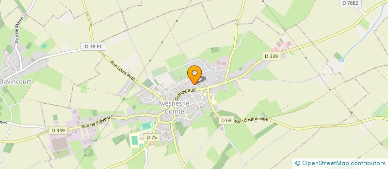 localisation de l'entreprise GROUPEMENT FORESTIER DU L'HORITEL  GIVENCHY-LE-NOBLE