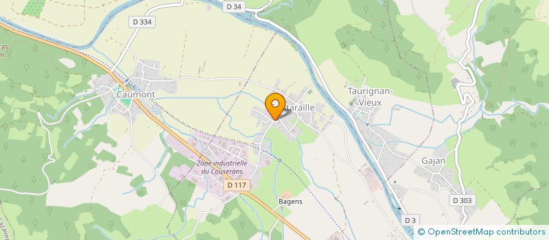 localisation de l'entreprise GROUPEMENT FORESTIER DU LAC à LORP-SENTARAILLE