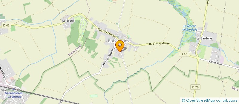 localisation de l'entreprise GROUPEMENT FORESTIER DU LIEUTEL  GALLUIS