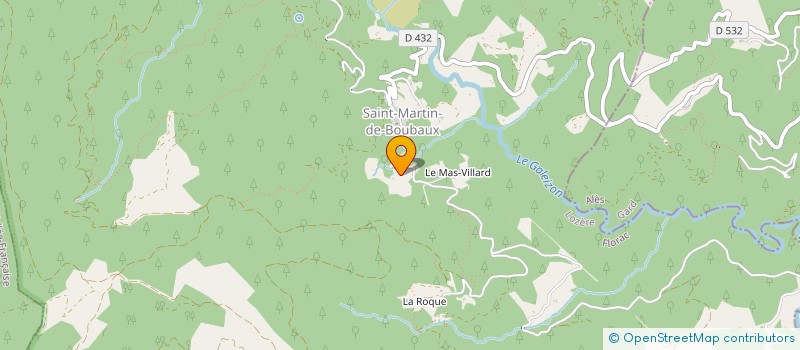 localisation de l'entreprise GROUPEMENT FORESTIER DU LIGNIER  LE COLLET-DE-DEZE