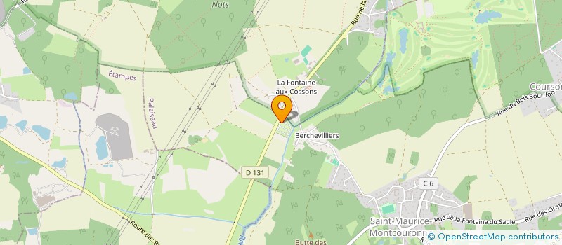 localisation de l'entreprise GROUPEMENT FORESTIER DU MARAIS à LE VAL-SAINT-GERMAIN