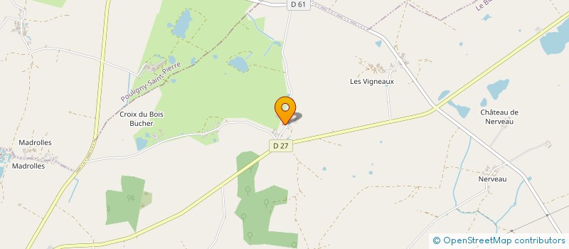 localisation de l'entreprise GROUPEMENT FORESTIER DU MESLIER à MONTGIVRAY