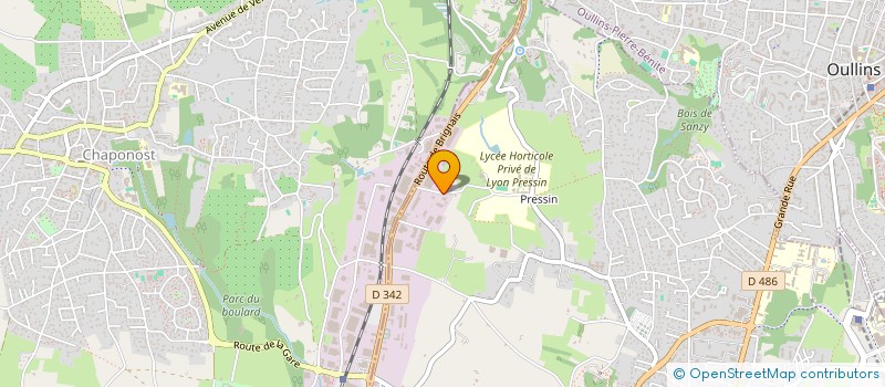 localisation de l'entreprise GROUPEMENT FORESTIER DU MEYNIER à SAINT-GENIS-LAVAL