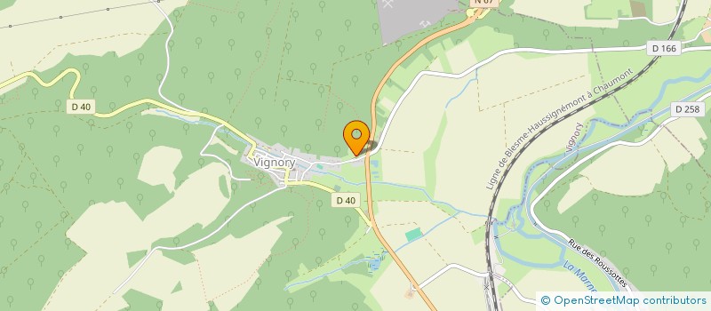 localisation de l'entreprise GROUPEMENT FORESTIER DU MOULIN à CHAMARANDES-CHOIGNES