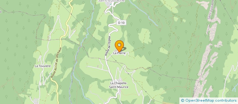 localisation de l'entreprise GROUPEMENT FORESTIER DU MOULIN  SAINT-EUSTACHE