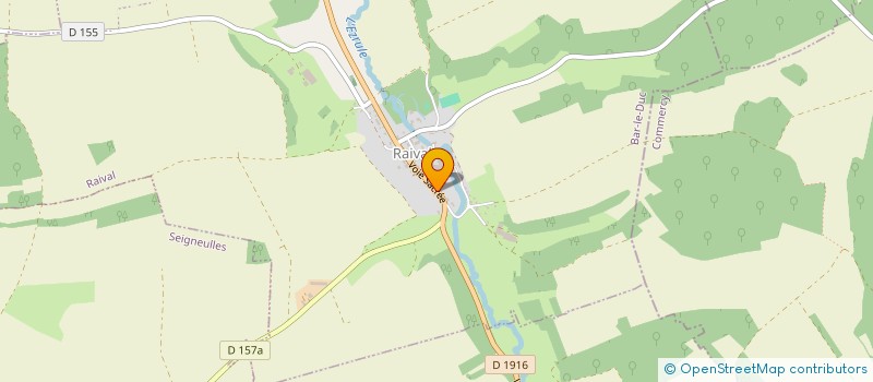 localisation de l'entreprise GROUPEMENT FORESTIER DU MOUSSERON à RAIVAL