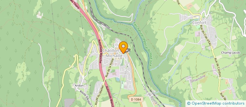 localisation de l'entreprise GROUPEMENT FORESTIER DU NIEVRE à VALSERHONE