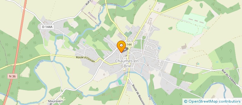 localisation de l'entreprise GROUPEMENT FORESTIER DU OULOP  SERVON