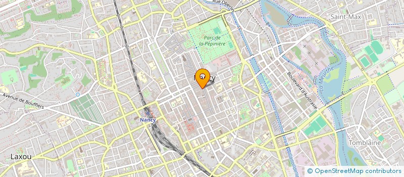 localisation de l'entreprise GROUPEMENT FORESTIER DU PALON  NANCY