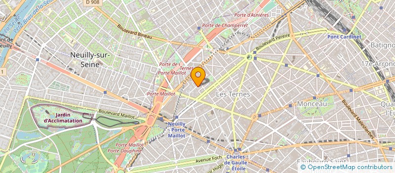 localisation de l'entreprise GROUPEMENT FORESTIER DU PARVET  PARIS