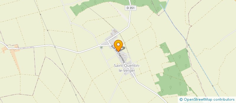 localisation de l'entreprise GROUPEMENT FORESTIER DU PERE ANTOINE  SAINT-QUENTIN-LE-VERGER