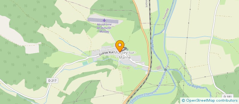 localisation de l'entreprise GROUPEMENT FORESTIER DU PERE JOUVENCE à OSNE-LE-VAL