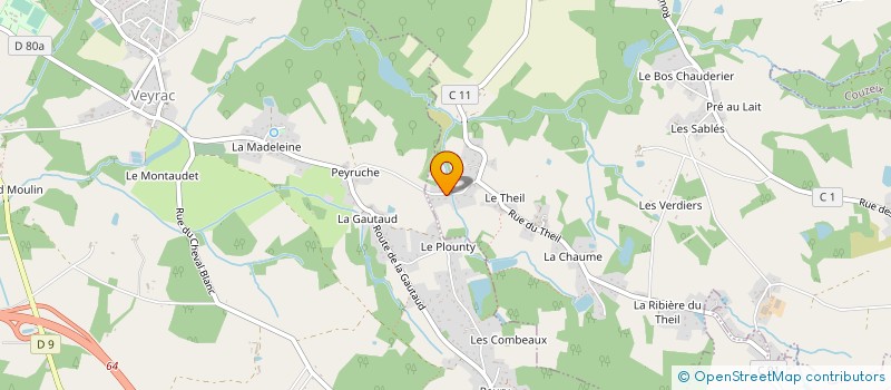 localisation de l'entreprise GROUPEMENT FORESTIER DU PUY-IMBART  SAINT-GENCE