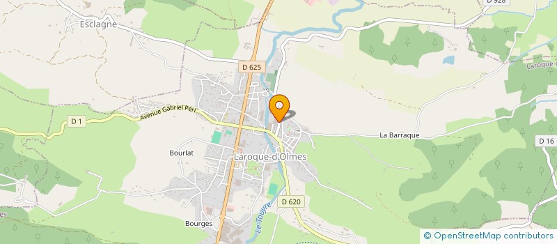 localisation de l'entreprise GROUPEMENT FORESTIER DU ROC ET MIRANDE à LAROQUE-D'OLMES