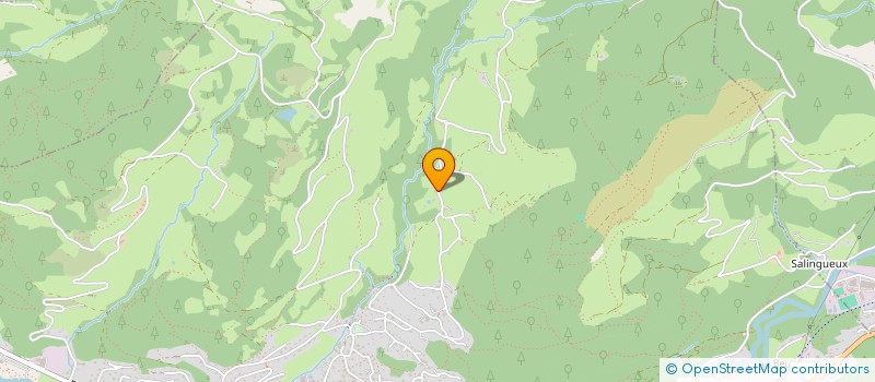 localisation de l'entreprise GROUPEMENT FORESTIER DU SAUSSI  SAULXURES-SUR-MOSELOTTE