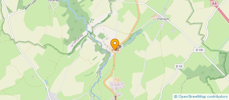 localisation de l'entreprise GROUPEMENT FORESTIER DU SEREIN COURS  PRECY-SOUS-THIL